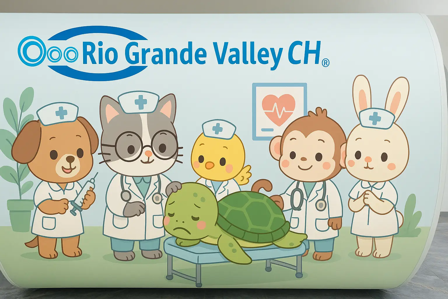 Cámara hiperbárica RGVCH en entorno médico