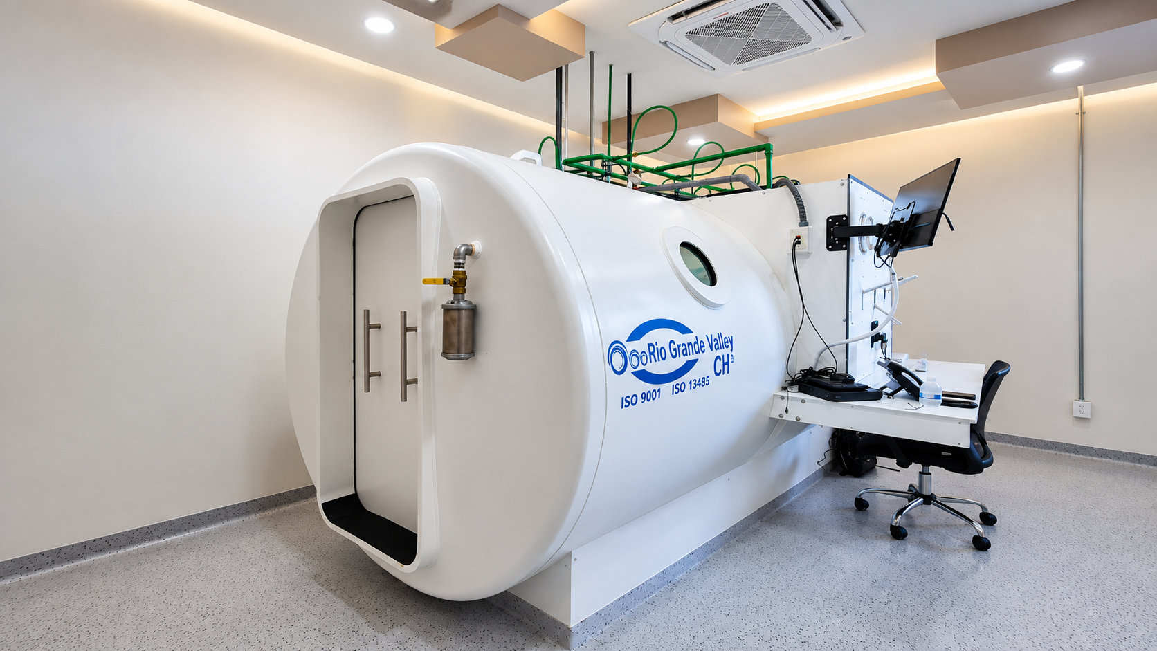Camara hiperbarica RGVCH en clinica moderna